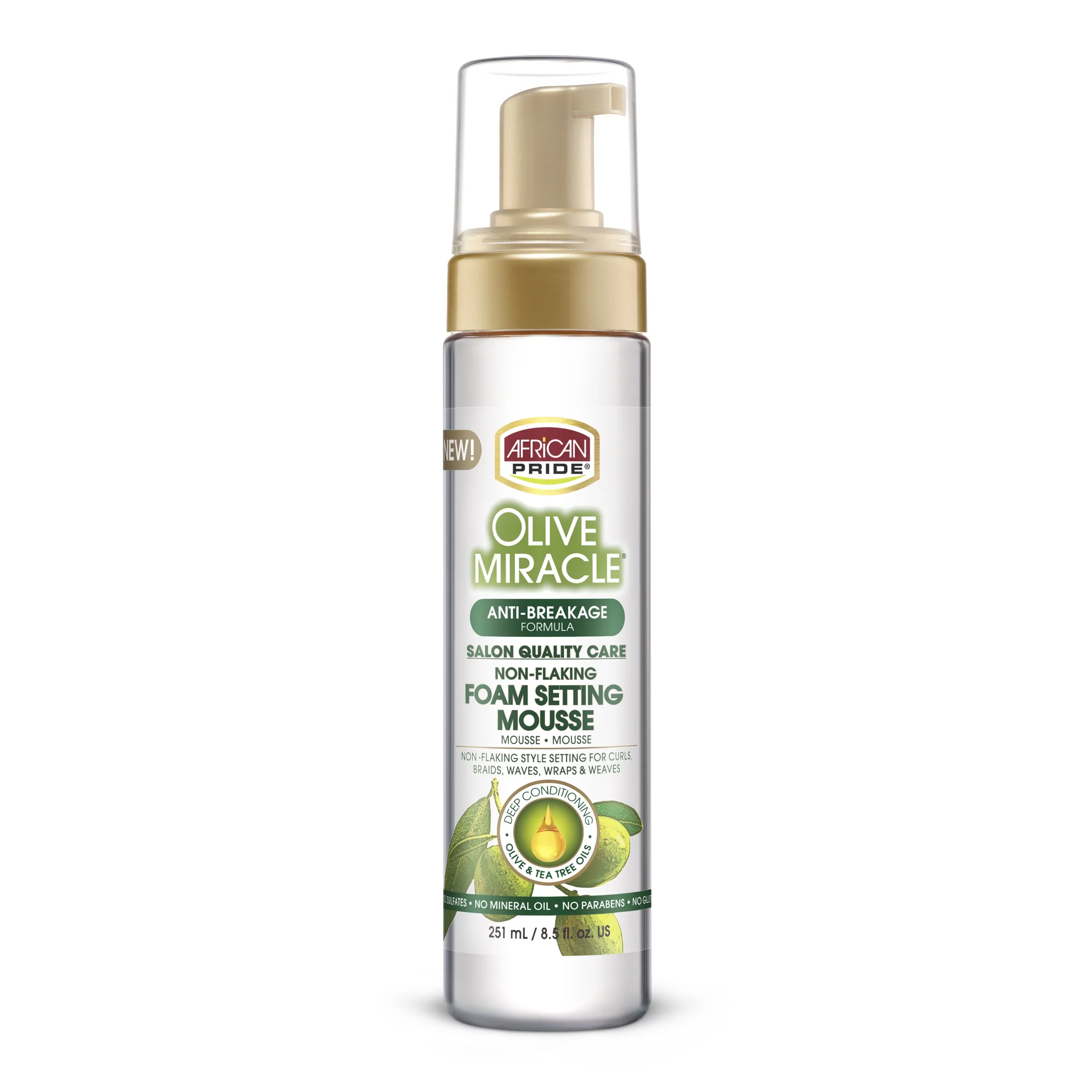 African Pride Olive Miracle Mousse