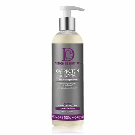 DE OAT PROTEIN & HENNA DEEP CLEANSING SHAMPOO
