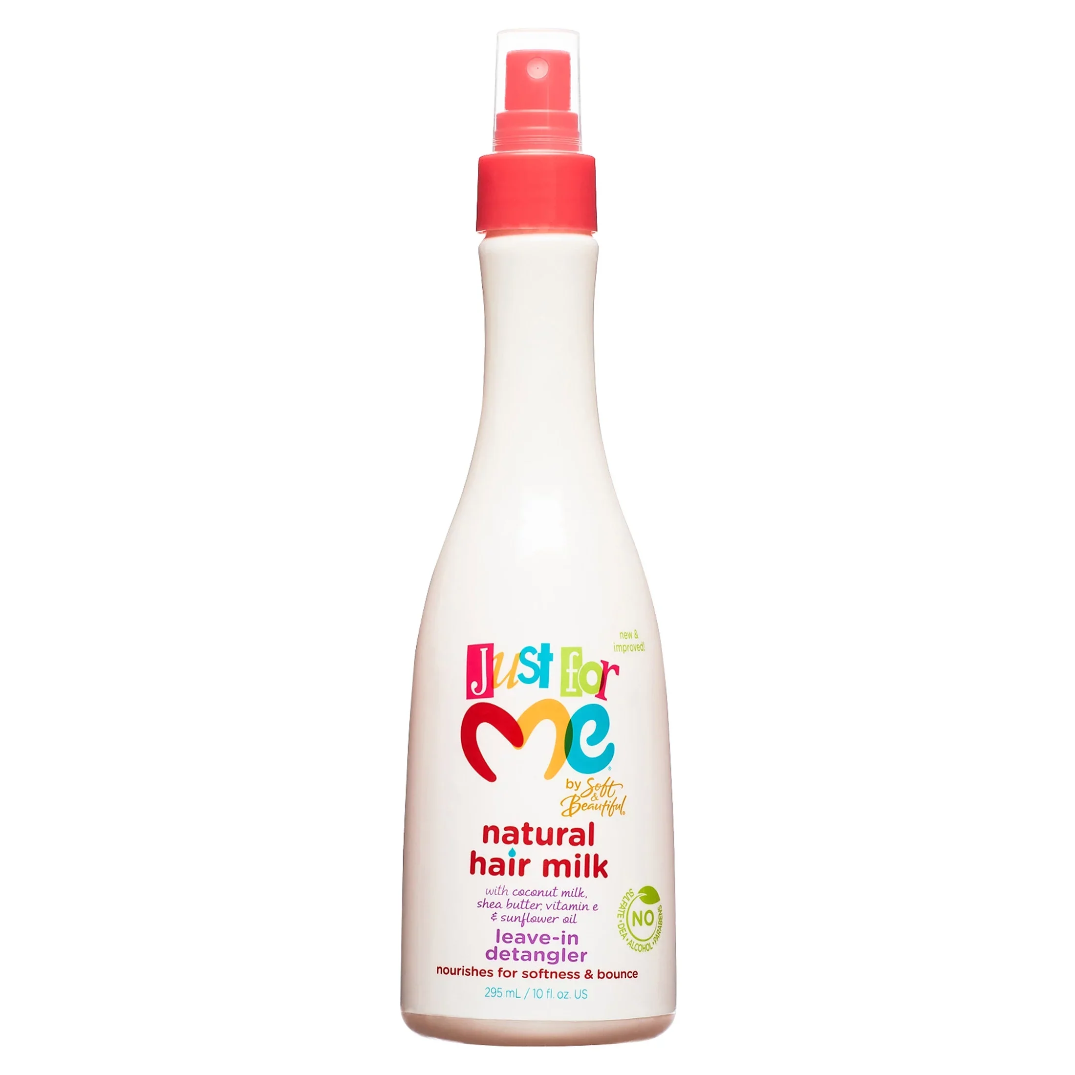 JUST FOR ME HAIR MILK LEAVE-IN DETANGLER 10OZ