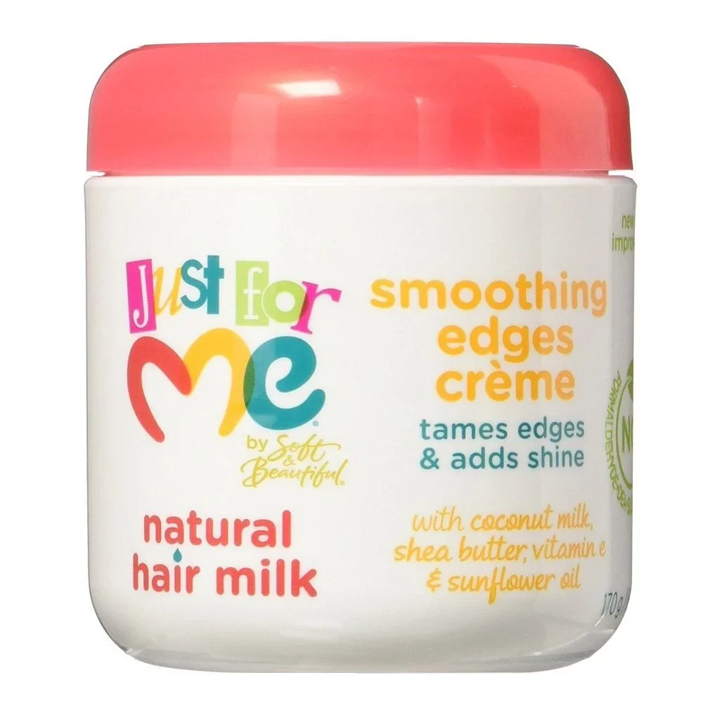 JUST FOR ME HAIR MILK SMOOTH EDGE CREAM 6OZ
